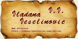Vladana Veselinović vizit kartica